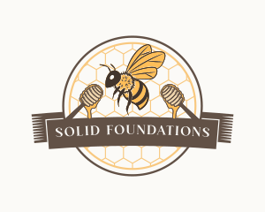 Wild Honey Bee Logo