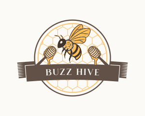 Wild Honey Bee logo design