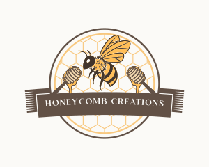 Wild Honey Bee logo design