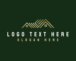 Property Developer - Roof Builder Property logo design