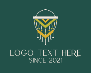 Tassel - Wall Decor Macrame logo design