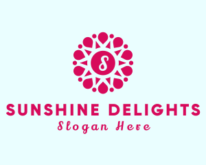 Sunshine - Beauty Sunshine Petal logo design