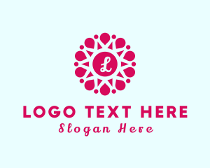 Pattern - Beauty Sunshine Petal logo design