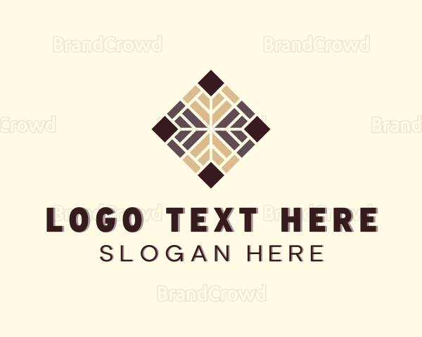 Floorboard Flooring Tile Logo