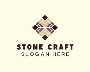 Paver - Floorboard Flooring Tile logo design