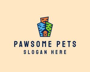 City Pet House  logo design