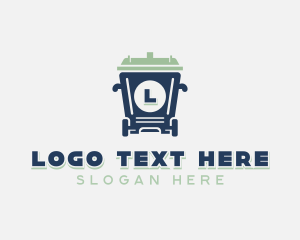 Trash Collection - Garbage Waste Removal logo design