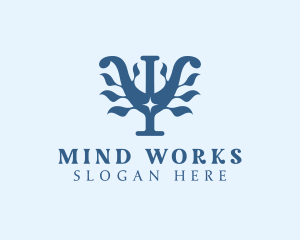 Psychology - Wellness Psychology Counseling logo design