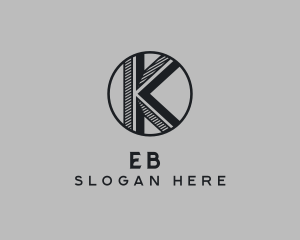 Corporate - Modern Letter K  Firm logo design