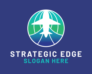 Travel - Global Airline Travel logo design