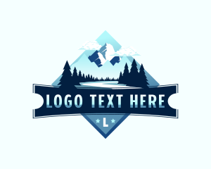 Grand Mesa - Scenery Mountain Outdoor logo design