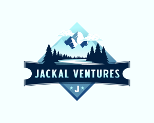 Scenery Mountain Outdoor logo design