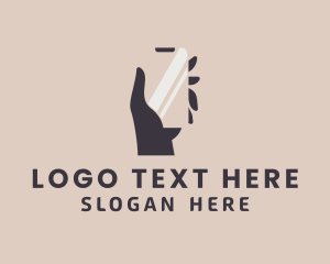 Mobile Phone - Mobile Phone Vlogging logo design