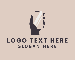 Smartphone - Mobile Phone Vlogging logo design