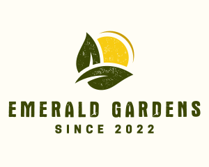 Sun Sprout Garden logo design