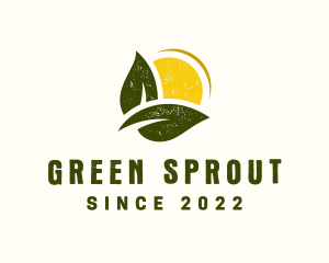 Sun Sprout Garden logo design