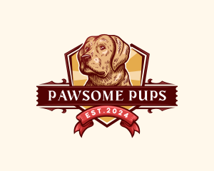 Canine Dog Training  logo design