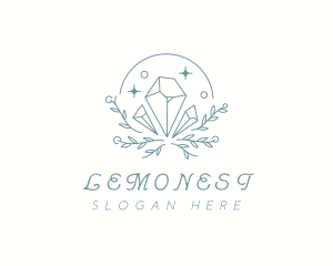 Leaf Crystal Boutique Logo