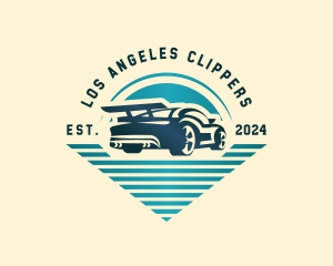 Sports Car Dealer Logo