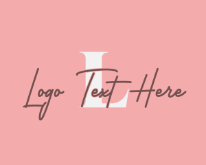 Brand - Luxury Letter Brand logo design