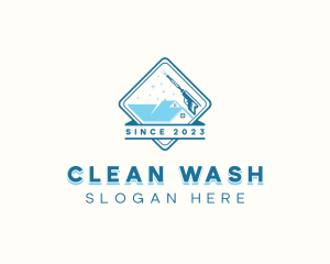 Cleaning Power Washing logo design