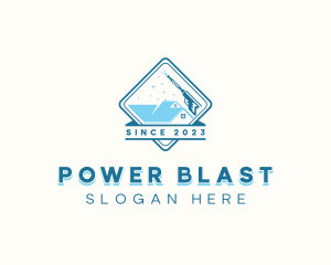 Cleaning Power Washing logo design