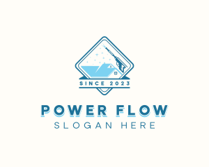 Cleaning Power Washing logo design