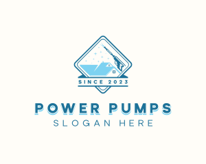 Cleaning Power Washing logo design