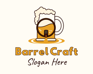 Barrel - Beer Mug Barrel logo design