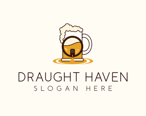 Beer Mug Barrel logo design