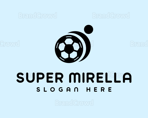 Soccer Football Player Logo