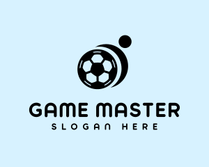 Player - Soccer Football Player logo design