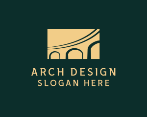 Arch - Arch Bridge Engineer logo design