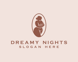 Sleepwear - Naked Feminine Sexy logo design