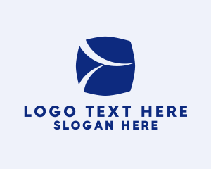 Shape - Abstract Swoosh Shape logo design