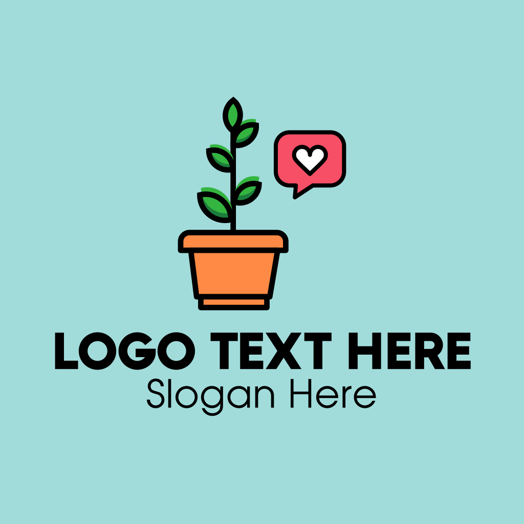 Plant Lover Notification Logo | BrandCrowd Logo Maker