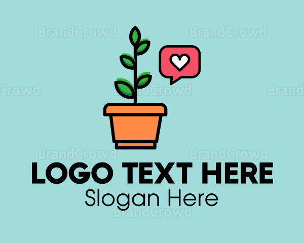 Plant Lover Notification Logo