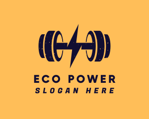 Energy - Energy Barbell Fitness logo design