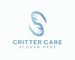 Hand Charity Care logo design