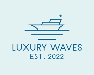 Sea Transport Yacht  logo design