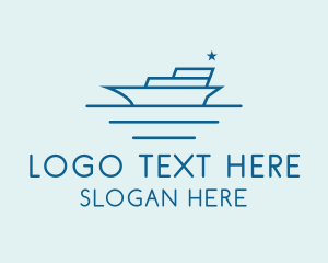 Sea Transport Yacht  Logo