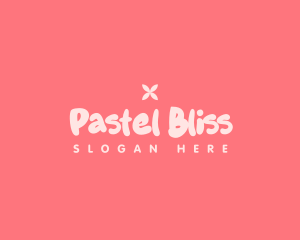 Girly Pink Wordmark logo design