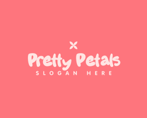 Girly - Girly Pink Wordmark logo design