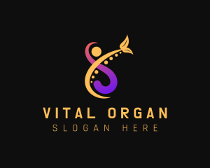 Organic Human DNA logo design