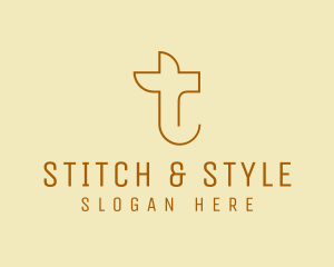 Dressmaker - Seamstress Tailoring Dressmaker logo design