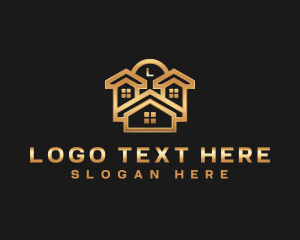 Apartment - House Property Home logo design