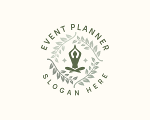 Spiritual - Leaf Yoga Wellness logo design