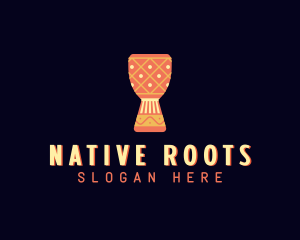 Native - Native Musical Instrument logo design
