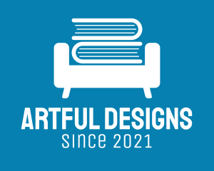 Furniture Book Sofa logo design