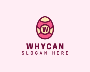 Festive Easter Egg  Logo